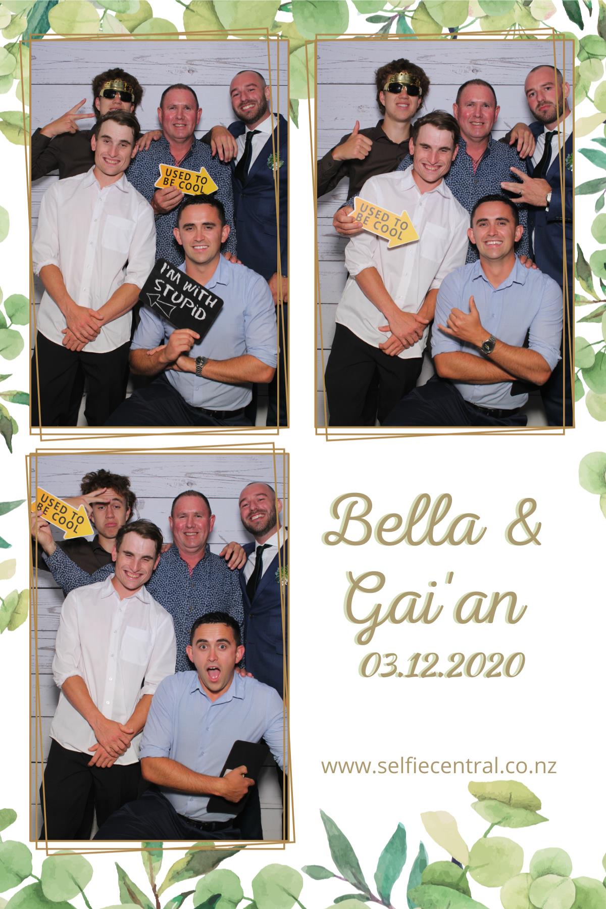 Bella & Gai'an's wedding | View more photos from the event at gallery.photobooth.co.nz/u/SelfieCentral/Bella-Gaians-wedding